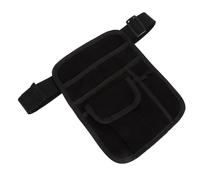 Hemobllo Pochette Serveur en Toile avec Ceinture Réglable Paquet Banane Femme pour Tablier de Serveuse Porte-Monnaie et Rangement Poche Restaurant et Service Professionnel