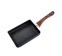 Hemobllo Poêle à Œufs Antiadhésive Carrée Aluminium pour Omelette Japonaise Tamagoyaki Poêle Multi Usage pour et Compatible Induction Facile à Nettoyer Usage Domestique et Professionnel