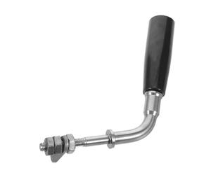 Hemobllo Poignée de Porte de Cheminée Acier Inoxydable Remplacement pour Poêle à Bois Chaudière Four Résistante Chaleur