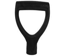 Hemobllo Poignée de Rechange D pour Pelle de Jardin Poignée Plastique Noire Accessoire Pratique pour Outil de Jardinage Montage Facile avec Rivets Compatible Râteaux et Chasse