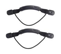 Hemobllo Poignées de Transport Latérales pour Kayak et Canoë Ergonomiques et Étanches avec Corde Élastique Accessoires Durables Caoutchouc et Nylon pour Bateaux et Embarcations Nautiques