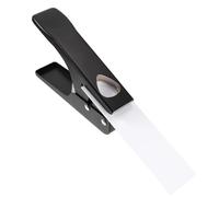 Hemobllo Poinçon pour Médiators de Guitare en Fer Tampon en Silicone, Outil Portable Élégant pour Perforer des Picks Standard, pour Bricolage Musical