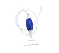 Hemobllo Pompe à Siphon Manuelle Polyvalente pour Eau Huile et Essence avec Tuyau Renforcé Transfert Liquide Rapide pour Usage Automobile et Domestique