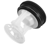 Hemobllo Pompe de vidange du piège à filtre pièces de bouchon de rechange pour lave-linge Filtre à peluches pour pompe de vidange bouchon de vidange machine a laver joint d'étanchéité