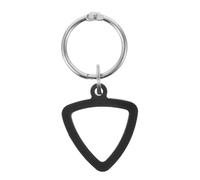 Hemobllo Portable Guitar Pick Holder Keychain with Multiple Compartments Silicone Acoustic Guitar Plectrum Case for Musicians Convenient Keyring Storage Organizer