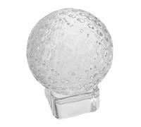 Hemobllo Porte-balles De Golf : Trophée De Balle Miniature Au Design Transparent Élégant - Collection des Amateurs De Golf - Support Décoratif Portable pour Bureau Ou Étagère