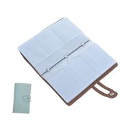 Hemobllo Porte Carte de Visite et Organisateur de Cartes pour Étui Protection Fiable pour Cartes de Crédit et Cartes de Visite Rangement Pratique