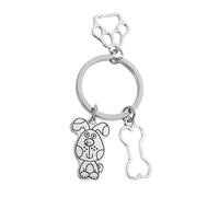 Hemobllo Porte-clés Griffe De Chien Porte-clés Alliage De Zinc Pendentif à Suspendre Accessoire pour Sacoche
