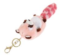 Hemobllo Porte-clés Peluche Petit Panda Accessoire Décoratif Adorable pour Sac Clé Pendentif Cartoon Suspendu