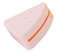 Hemobllo Porte-Éponge Maquillage Triangulaire en Silicone, Boîte de Rangement Ventilation pour Houppettes Poudre, Accessoire Cosmétique pour Usage Quotidien et Voyages