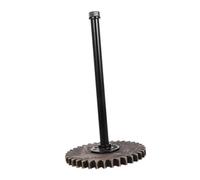 Hemobllo Porte Essuie-Tout Industriel Fer Noir sur Pied Support Robuste pour Cuisine et Salle de Bain Rangement Polyvalent pour Papier Essuie-Tout et Film Alimentaire Design Compact et