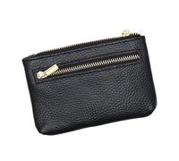 Hemobllo Porte-Monnaie Cuir PU Compact avec Fermeture Éclair Petit Porte-Monnaie Multifonction pour Billets et Reçus Adapté pour Femmes et Sac Main Pratique et