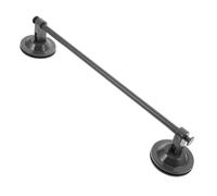Hemobllo Porte-Serviettes Mural à Ventouse en Alliage d'Aluminium 40 CM, Fixation sans Perçage, Barre Unique Résistante à L'Humidité, Design Moderne pour Salle de Bain