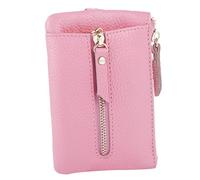 Hemobllo Portefeuille à Fermeture Éclair Porte-Monnaie Pochette à Fermeture Éclair pour Ranger Clés Billets Monnaie Petit Format
