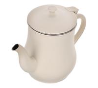 Hemobllo Pot à Graisse en Acier Inoxydable 316 Alimentaire 500 Ml avec Passoire Intégrée Beige pour Filtrage et Récupération D’huile, Ustensile Cuisine Polyvalent Antiadhésif