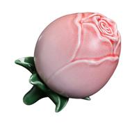 Hemobllo Pot à Thé en Céramique Hermétique de Petit Récipient Décoratif pour Thé en Vrac Stockage Maison Bureau Présent Romantique Saint-Valentin 1 Pièce