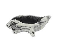 Hemobllo Pot De Fleurs Succulent Ciment avec Trou De Drainage Jardinière Unique pour Centre De Table De Bureau Ou Intérieur