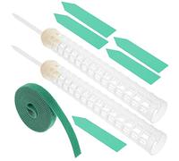 Hemobllo Poteau de Mousse pour Plantes Grimpantes Support de Plantes Sphaigne pour Monstera et Étiquettes et pour Intérieur et Extérieur