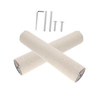 Hemobllo Poteau de Rechange Sisal pour Arbre à Chat Kit de Remplacement pour Griffoir avec Vis pour Griffage Intérieur et Extension de Vie pour Tours à Chat