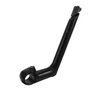 Hemobllo Potence à Plongeur pour Vélo, Potence de Guidon, 25,4mm, Noire, Aluminium et Fer, Design Col de Cygne, pour Vélo et VTT, Cyclisme Urbain et Sorties Quotidiennes