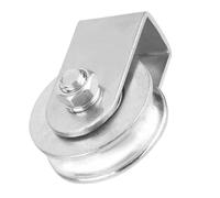 Hemobllo Poulie de Levage Acier Roue Pivotante Fixe pour Câble Blocage Stable et Haute Capacité de Charge pour Levage Lourd