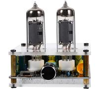 Hemobllo Préamplificateur à Tubes 6k4/6a2 HiFi DIY pour Platine Vinyle Et Home Cinéma, Audio Stéréo, Dc12-16v, Carte Préampli Phono Compacte Et Améliorée Bleu