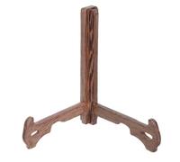 Hemobllo Présentoir à Gâteaux Thé en Bois 6 Pouces pour Assiettes de 15-22 Cm, Support Multifonctionnel de Vaisselle Cuisine et Maison, Rangement Stable et Décoratif