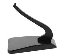 Hemobllo Présentoir pour Avion Modèle 1:400 en Plastique Noir Design Raffiné, Support Stable pour Maquettes, pour Collections et Exposition D'avions