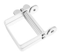 Hemobllo Presse-tube en Alliage D'aluminium Argenté pour Dentifrice et Colorant Cheveux, Outil de Compression Précis et Solide, Accessoire Pratique pour Salon de Coiffure et Usage