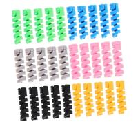 Hemobllo Protecteur de Câble de Chargeur en Silicone Flexible 30pcs Résistance la Flexion Répétée pour Éviter la Rupture, pour Câble de Téléphone Portable