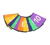 Hemobllo Protecteur pour Tissus en Polyester pour Coupe du Monde, Couvre-Panneaux de Numérotation 10 Pièces, pour Entraînement Football et Basketball