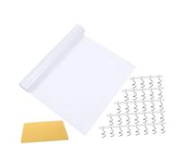 Hemobllo Protection Canapé Chat Film Transparent Autocollant Antirayures Meubles avec Épingles Kit Complet pour Protéger Canapé et Portes