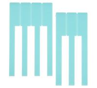 Hemobllo Protection en Plastique Bleu pour Remplacement des Touches de Piano Blanches, Facile à Entretenir et Résistante aux Rayures, pour Réparation DIY et Salles de Musique