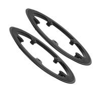Hemobllo Protège-chaîne Polyvalente Noir 2pcs en de Plastique pour Vélo et Pignon de Plateau Protection Robuste Adapté Cyclisme en Ville VTT