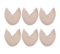Hemobllo Protège-Orteils Coussinets de Ballet Lot de 3 Paires Semelles Adhérentes pour Avant-Pied Souples Couleur Chair Adapté aux Ballerines Filles et Femmes