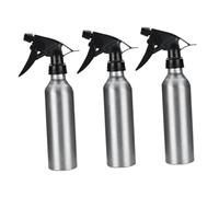 Hemobllo Pulvérisateurs Vides en Aluminium 250Ml Set de 3 Flacons Rechargeables pour Plantes Fleurs la Cuisine Jardinage Design Détachable Faciles à Remplir et Nettoyer