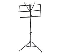 Hemobllo Pupitre de Musique Noir Support Pratique pour Instruments de Musique et Portable pour et Performances