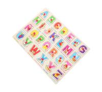 Hemobllo Puzzle Éducatif Bois Espagnol pour Garçon Fille Montessori Dapprentissage des Lettres et Chiffres Jeu Déveil avec Grandes Adaptées Aux Petites Favorisant la Mémoire Coordination