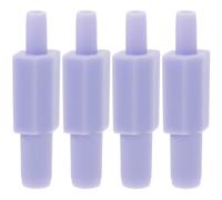 Hemobllo Raccords De Tuyau Pour Tire-lait Électrique, Accessoires Compatibles, Connecteurs Tube En Plastique Violet, Kit 4 Pièces Pour Allaitement Pratique Et Polyvalent