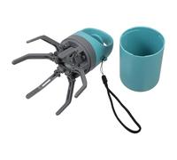 Hemobllo Ramasse Crottes Portable avec Distributeur de Sacs Intégré Outil à Six Griffes pour Chiens de Petite Moyenne et Lors de Promenades Extérieur