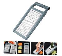 Hemobllo Râpe et Trancheuse Manuelle Inoxydable pour Pommes de Terre Carottes et Fromage Moulinette Légumes Polyvalente et Antidérapante pour Cuisine