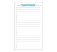 Hemobllo Recharges de Papier Lignées A5 Format 6 Trous, 40 Feuilles Résistantes et Faciles à Insérer pour Agendas, Cahiers et Carnets de Voyage