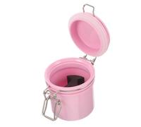 Hemobllo Récipient Hermétique pour Colle à Faux Cils 200 Ml Rose Résistant à L'humidité Compact pour Professionnelles et Passionnées de Maquillage Usage Salon et Domicile