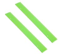 Hemobllo Règle Tactile Rentrée Scolaire pour Aveugles 2 Pièces en Pp Repères en Relief Identification Facile et Fournitures Scolaires