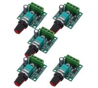 Hemobllo Régulateurs de Vitesse Pwm avec Fonction Marche/arrêt pour Moteurs Dc Lot de 5 1,8v-12v 2a, Métal Vert, Performance Stable pour Modélisme et Produits Électroniques