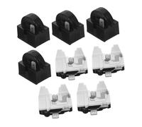Hemobllo Relais De Démarrage Pour Réfrigérateur Avec Protecteur De Surcharge Ptc Kit De Démarrage Rapide Pour Compresseurs De Frigo Et Congélateur Installation Facile Et Contrôle Stable Tem