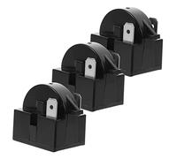 Hemobllo Relais De Démarrage Ptc 3 Pièces Pour Compresseur De Réfrigérateur Et Congélateur 220v, Insert De Démarrage 22ω 2 Broches, Accessoires De Rechange Fiables Pour Système De Refroidissement