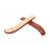 Hemobllo Repose-Bras Accessoire Confortable pour Chaise de Bureau en Bois Paire de Housses D'accoudoirs Réglables, Soulage Tension Cervicale et Épaules pour Chaise en Bois