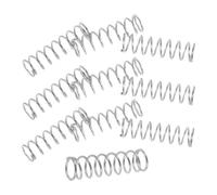 Hemobllo Ressort de Compression 10 Pièces en Acier Inoxydable 0,7X7X25 MM pour Buse de Flacon Pulvérisateur, Pièce de Réparation pour Pulvérisateur à Gâchette, Utilisation Jardin et