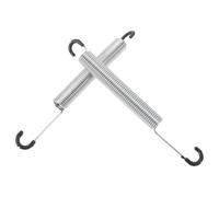 Hemobllo Ressorts d'extension pour Fauteuil inclinable en Acier argenté 2 pièces, 7 Pouces, pour canapé Relax, réduction du Bruit, Absorption des Chocs, réparation de Meubles à la Maison